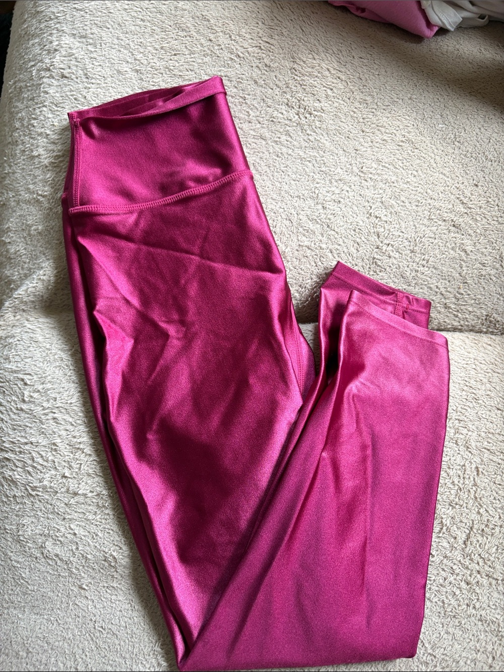 High-Waist Fuchsia Performance Leggings